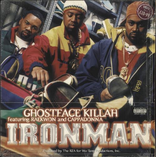 Ghostface Killah Ironman - shrink Dutch 2-LP vinyl record